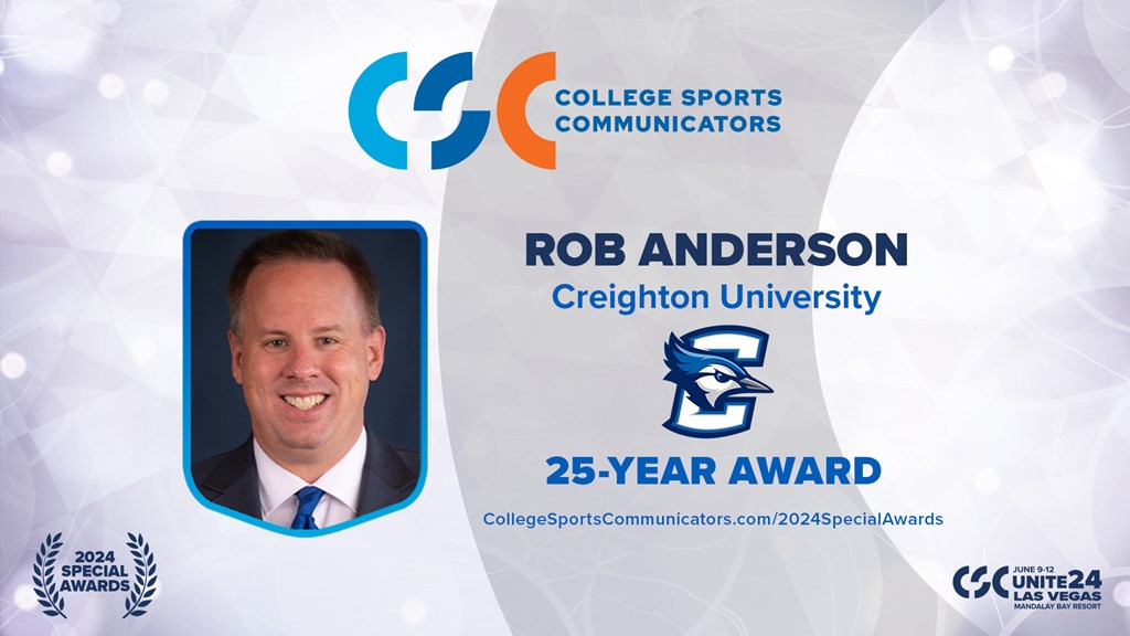 2024 Special Awards Salute: Rob Anderson - 25-Year Award